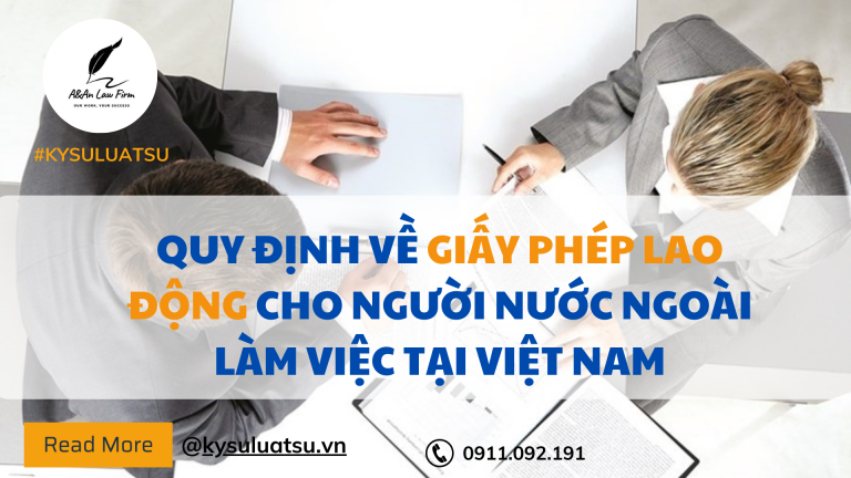 Giấy phép lao động cho NLĐ nước ngoài