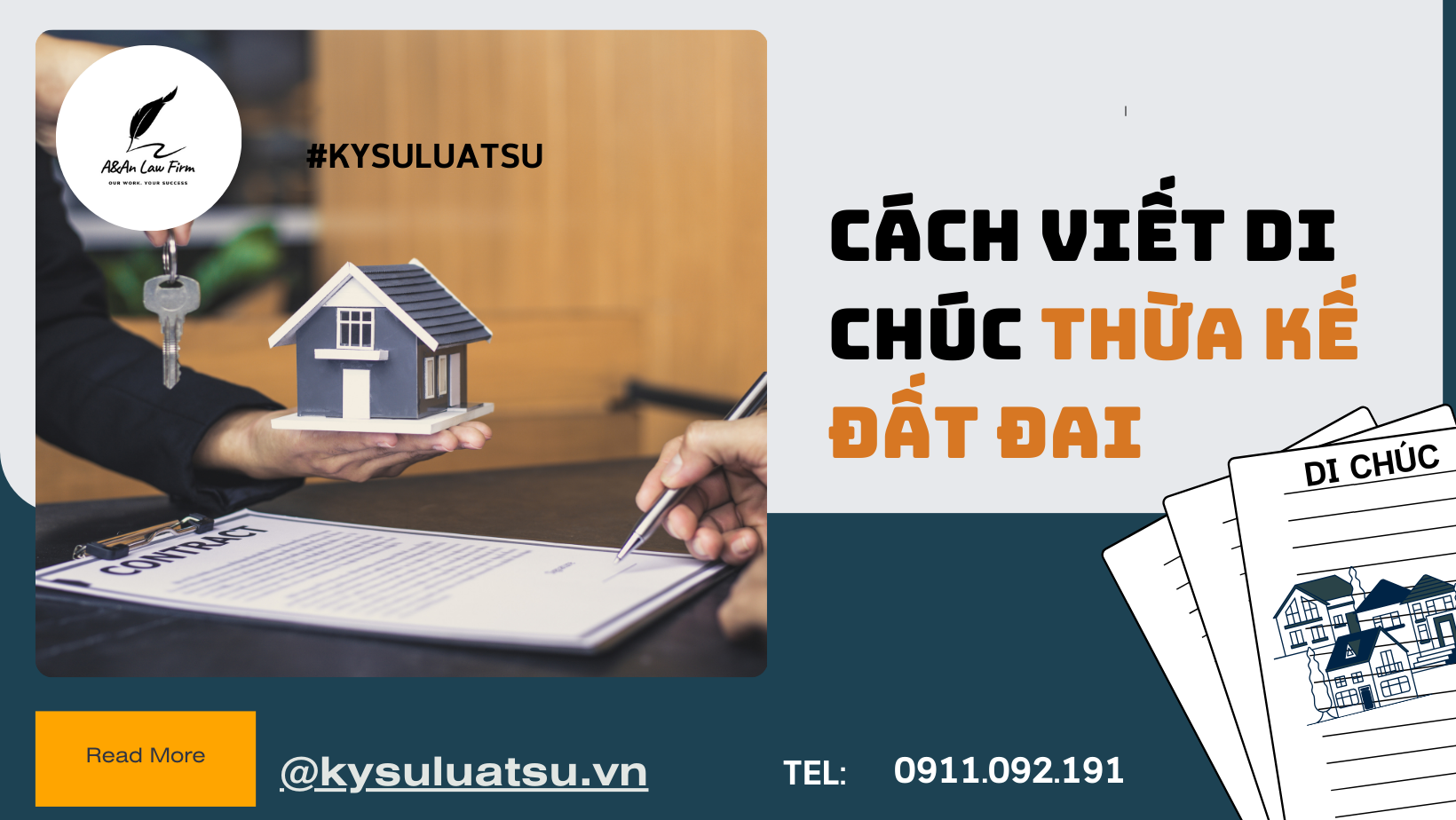 Cách viết di chúc thừa kế đất đai - Ký sự Luật sư