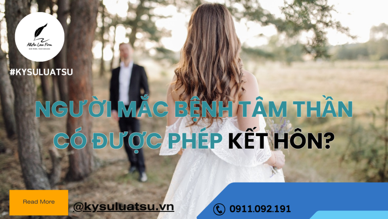 Người mắc bệnh tâm thần có được phép kết hôn?