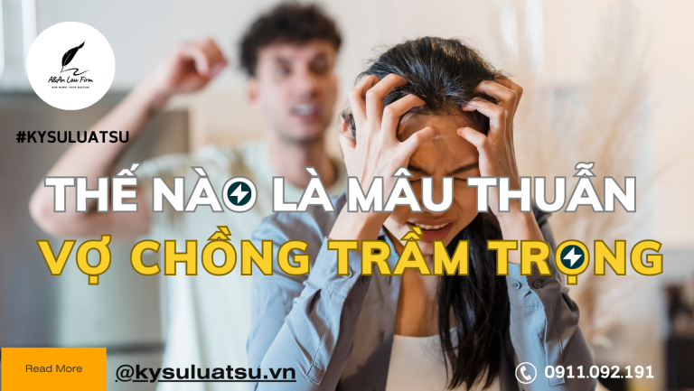 Thế nào là mâu thuẫn vợ chồng trầm trọng