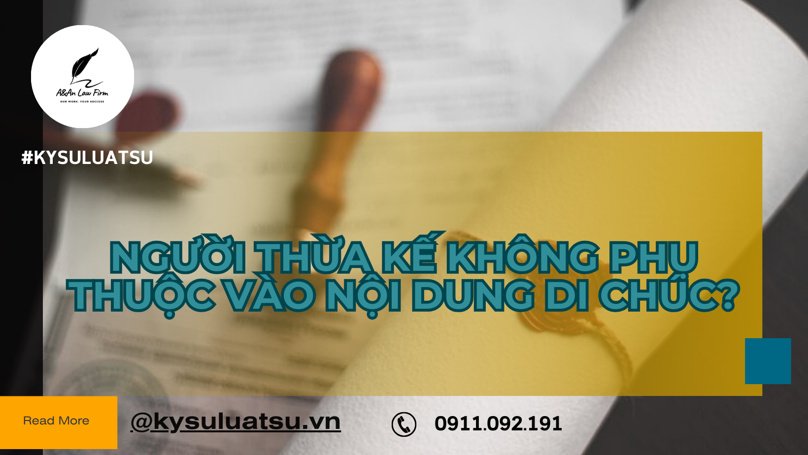 Người thừa kế không phụ thuộc vào nội dung di chúc là ai? - Ký sự Luật sư