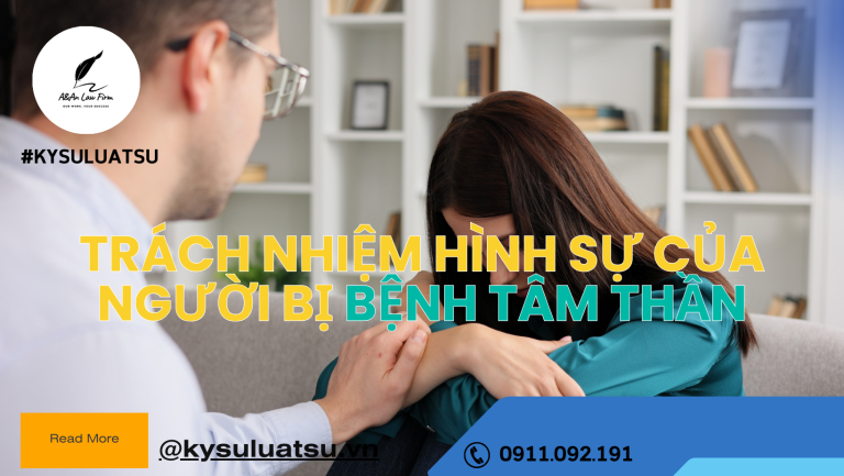 Trách nhiệm hình sự của người bị bệnh tâm thần