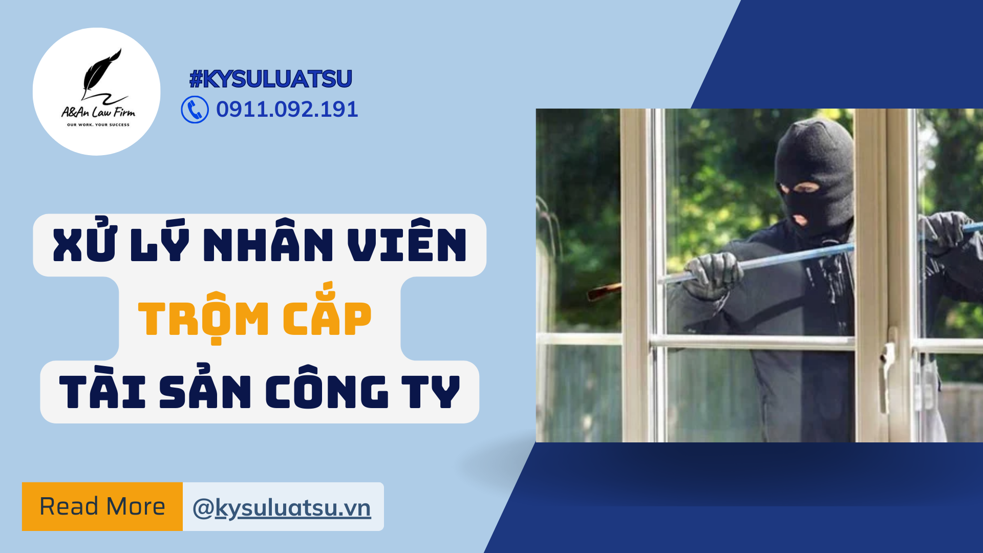 Xử lý nhân viên trộm cắp tài sản công ty - Ký sự Luật sư