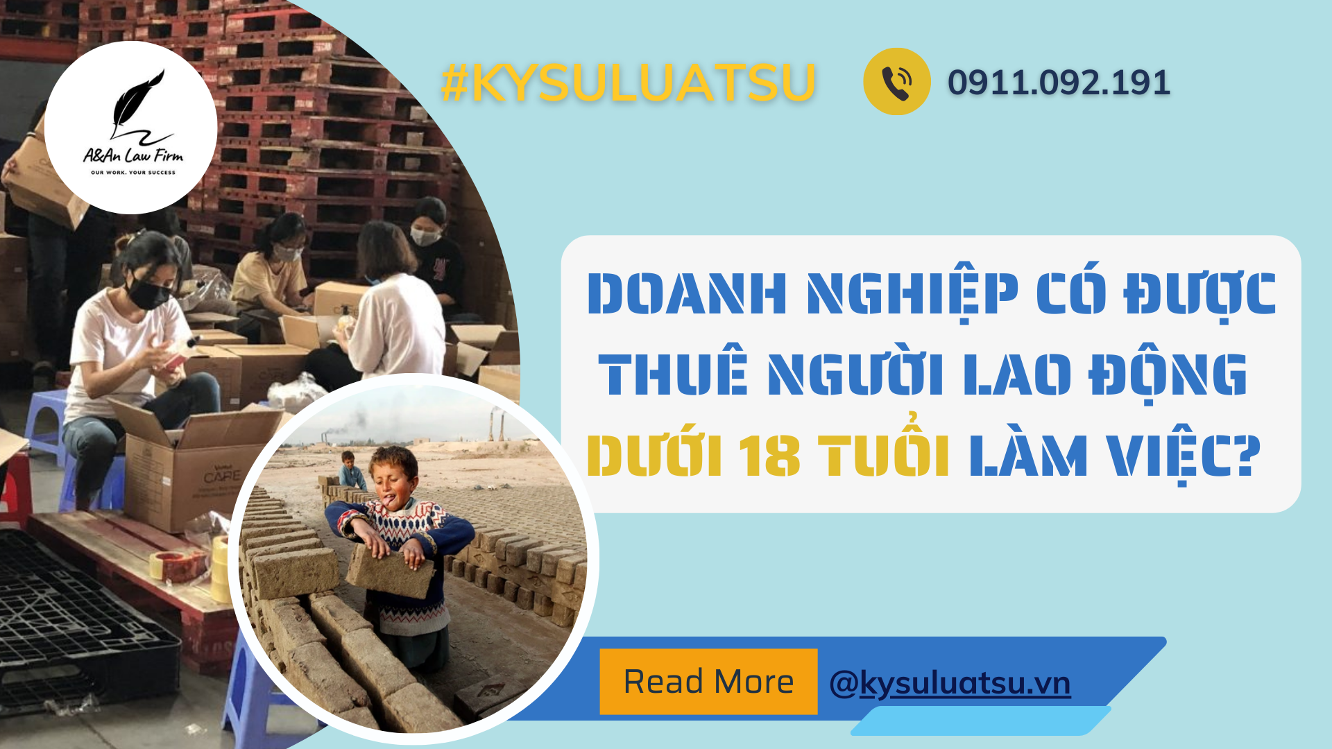 Doanh nghiệp có được thuê người lao động dưới 18 tuổi làm việc? - Ký sự luật sư